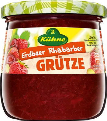 Obrázek produktu pro Kühne jahodovo-rebarborové želé