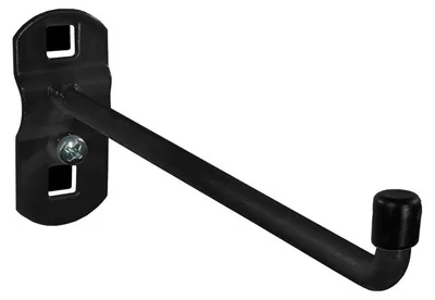 Produktbild von ADB Werkzeughalter, senkrechtes Hakenende, 150 mm, schwarz