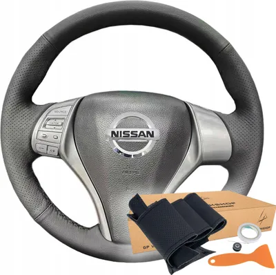 Obrázek produktu pro Potah volantu pro Nissan Qashqai, X-Trail, Teana, Altima, Navara