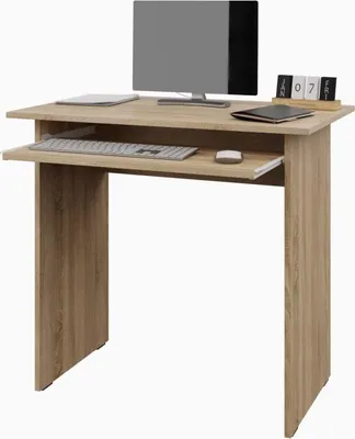 Obrázek produktu pro Jednoduchý PC stůl NEJBY WINSTON, dub sonoma
