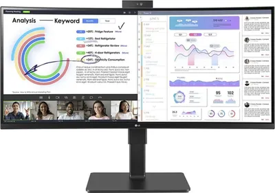 Produktbild von 34BQ77QC-B  LG 34BQ77QC-B computer monitor