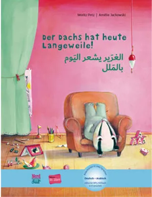 Obrázok produktu pre Der Dachs hat heute Langeweile!. Deutsch-Arabisch