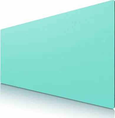 Produktbild von CSL Mauspad, Schreibtischunterlage XXL, Elegante Leder Optik, Mousepad 900 x 400 mm, mintgrün