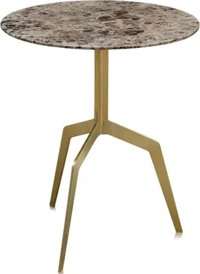 Produktbild von Casa Padrino Luxus Beistelltisch Gold 50 x H. 60 cm - Wohnzimmermöbel