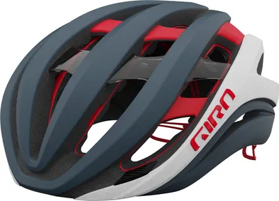 Produktbild von Giro Aether MIPS Helm matte portaro grey/white/red Kopfumfang S | 51-55cm
