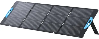 Zdjęcie produktu dla Anker SOLIX PS200, 200 W, 48 V, 4,17 mA, Monokryształowy silikon, Do ziemi, Czarny, Niebieski