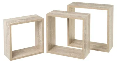 Produktbild von Set mit 3 MDF-Einlegeböden in Heller Eiche