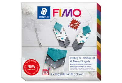 Image de STAEDTLER Set de modelage Fimo Leather Effect Bijoux