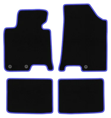Immagine prodotto di Tappetini in velluto Nero/Blu per Hyundai i40 2011- Set 4 pezzi
