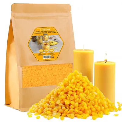 Immagine prodotto di Cera d'api naturale, 1 kg, per cosmetica e candele