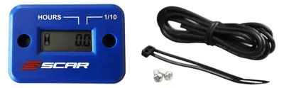 Immagine prodotto di Contaore SCAR con cavo e chiusura a velcro blu
