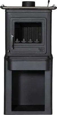 Obrázok produktu pre Globe-fire Ceres liatinový sporák na varenie / kuchynský sporák čierny 6kW