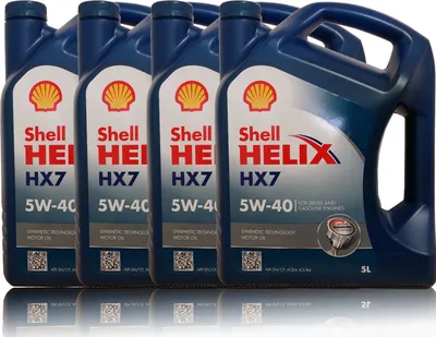 Produktbild von Shell Helix Hx7 5W-40 4X5L