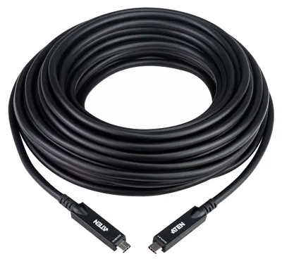 Zdjęcie produktu dla ATEN UE3415F, 15 m, USB C, USB C, 15 Gbit/s, Czarny