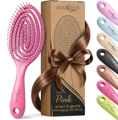 Produktbild von marQus Bio Haarbürste & Entwirrbürste ohne Ziepen