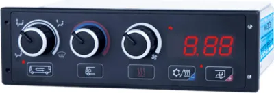 Produktbild von Bader KR-498 Klimaregler – digitales Raumklima-Steuergerät, Temperatur-/Luftfeuchte-Regelung, programmierbar, batteriebetrieben
