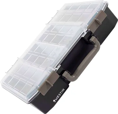 Produktbild von Westin W6 Lure Vault 7,9x33,7x27,8 + 4 Inserts - Angelbox
