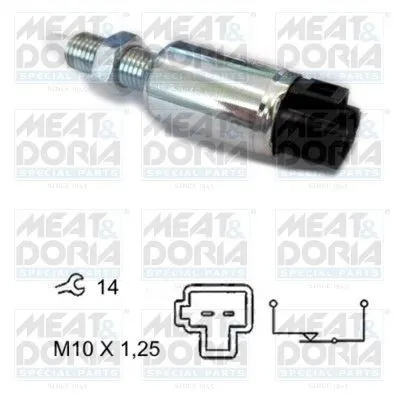 Produktbild von MEAT & DORIA Kupplungsschalter (GRA) 35118 für SUZUKI JIMNY (FJ) mechanisch