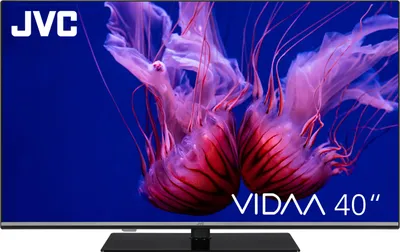 Produktbild von JVC LT-40VQF555D QLED Fernseher 40 Zoll Smart TV VIDAA Full HD Auflösung HDR TV Triple-Tuner (2026)