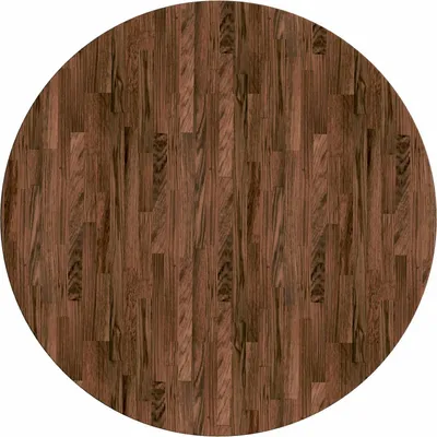 Immagine prodotto di vidaXL Piano del tavolo marrone scuro Ø 60 x 4 cm in legno massiccio di quercia