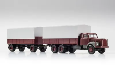 Produktbild von VK-Modelle 77006 - 1/87 Scania 111 Lkw mit Anhänger - Neu