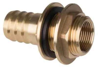 Zdjęcie produktu dla Przejście do zbiornika deszczowego, Złączka do beczki 1 1/4 cala, Przyłącze węża 25mm