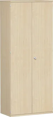 Produktbild von Geramöbel Flügeltürenschrank 4 Nachbildung-Einlegeböden, abschließbar, 800x425x1920, Ahorn/Ahorn, N-10D508-AA