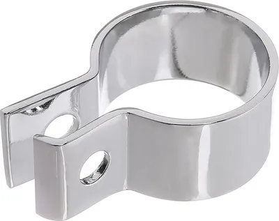 Image de Pince de serrage chrome pour silencieux - MZ ETZ, TS, ES 125, 150