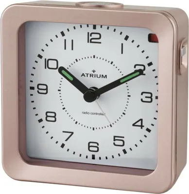 Produktbild von Atrium A660-17 Wecker Funkwecker Unisex Alarm weiss