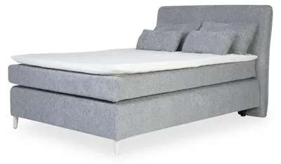 Zdjęcie produktu dla Łóżko kontynentalne HARPER JODAR LF 140x200 cm, niebieskie