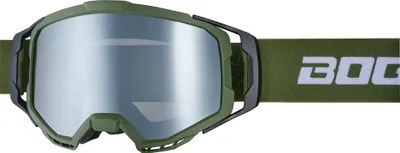 Produktbild von Bogotto B-1 Motocross Brille, grün/weiß, Einheitsgröße