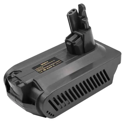 Adapter für Dyson V10, kompatibel mit Dewalt 20V Akku