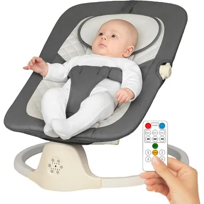 Immagine prodotto di Tavalax Sdraiette per neonato – Dondolo elettrico intelligente per bambini Tavalax AI: dondolo silenzioso, telecomando e musica Bluetooth – Altalena elettrica intelligente Tavalax: il comfort dettato dall'intelligenza artificiale Scopri un nuovo livello di comfort per i genitori con il marsupio Tavalax Smart, che combina tecnologia innovativa con design eccezionale e comfort | attrezzature di alta qualità per la vita di tutti i giorni | Funzioni ben studiate e utilizzo confortevole