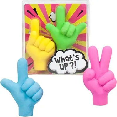 Produktbild von Radierer Talking Hands 2er Top 944306 von TRENDHAUS