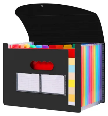Zdjęcie produktu dla Organizatorka dokumentów formatu A4 z 13 przegródkami