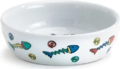 Produktbild von Beeztees - Katzennapf - Porzellan - 13,5x13,5x4 cm - 330 ml