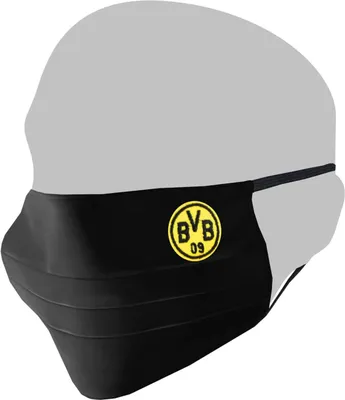 Produktbild von BVB Dortmund BVB MNS-Maske schwarz 0 STCK