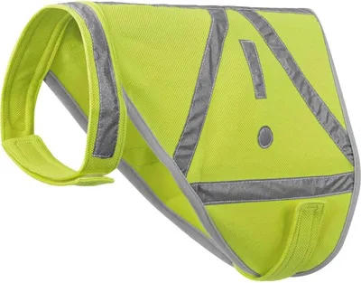 Produktbild von HUNTER Warnweste für Hunde, vielseitig einstzbar, höhere Sichtbarkeit, stufenlos verstellbar, wasser- und schmutzabweisend, waschbar, Größe: S
