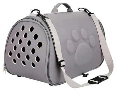 Produktbild von Tragetasche für Katzen, Schultertasche für Ausflüge und Haustiere – Atmungsaktive Tasche für Welpen