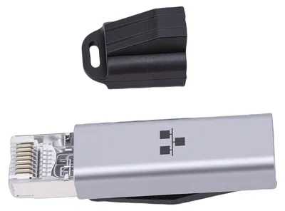 Obrázok produktu pre Adaptér USB-C na Ethernet 1000 Mbps, adaptér s konektorom RJ45 (samec) na USB-C (samica) pre notebooky, tablety a smartfóny
