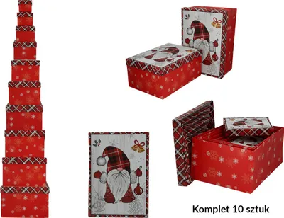 Immagine prodotto di Set di 10 confezioni regalo - Natale