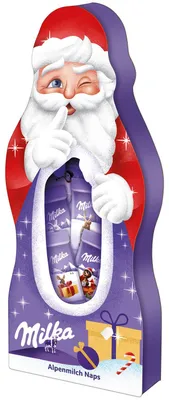 Produktbild von Milka Naps Weihnachtsmann 115g