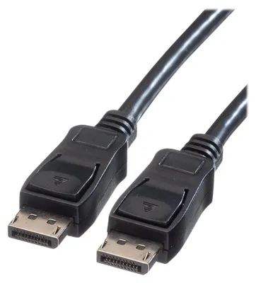 Produktbild von VALUE DisplayPort Kabel, DP ST - ST, schwarz, 10 m