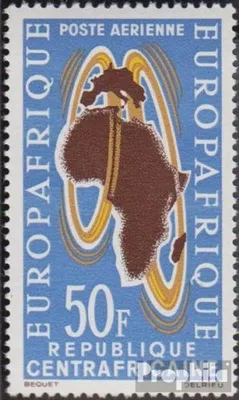 Produktbild von Briefmarken Zentralafrikanische Republik 1963 Mi 46 (kompl.Ausg.) postfrisch Europafrique
