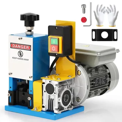 Produktbild von Elektrische Kabel- und Drahtabisoliermaschine - Automatisch - Durchmesser 1,5–25 mm - Geschwindigkeit 18 m/min - Edelstahl - Multifunktional