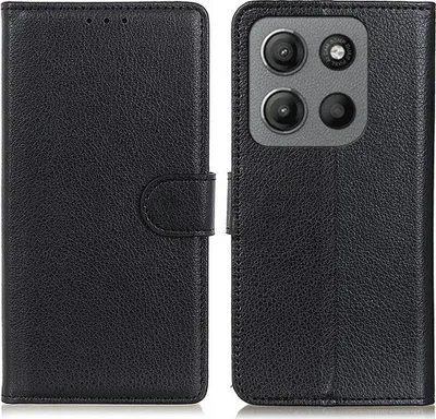 Produktbild von Motorola Moto G15 / G17 (Power) Hülle - Coverup Klapphülle - Schwarz