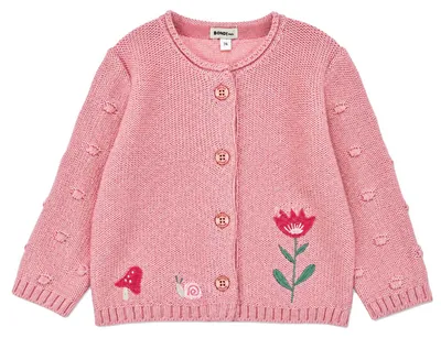 Produktbild von BONDI Baby Mädchen Strickjacke "Be nature" 86960 | Candy Größe: 104