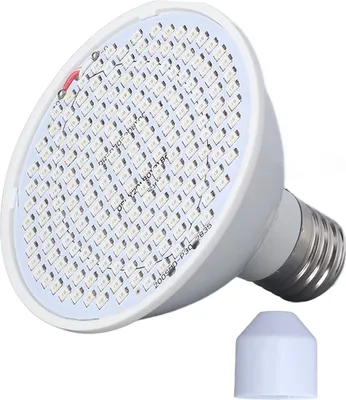 Obrázek produktu pro LED žárovka E27 pro pěstování rostlin, červená a modrá, pro pokojové sazenice, 85–265 V, 200