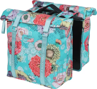 Image de BASIL sac doubleBloom Field MIK, bleu ciel