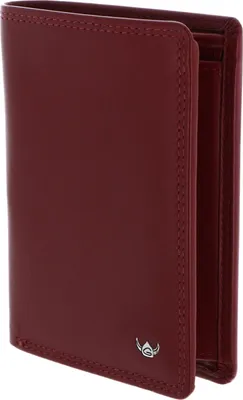 Produktbild von Golden Head Leder Geldbörse Polo RFID Protect Kombischeintasche 1348 Rot dunkelrot